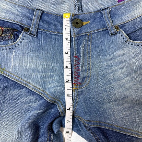 Azzure Jeans One-of-a-kind Y2K Straight Denim Size 28 - Picture 10 of 12